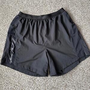 Zoot Black Lined Shorts Men Size Large Running Triathlon Performance Lightweight